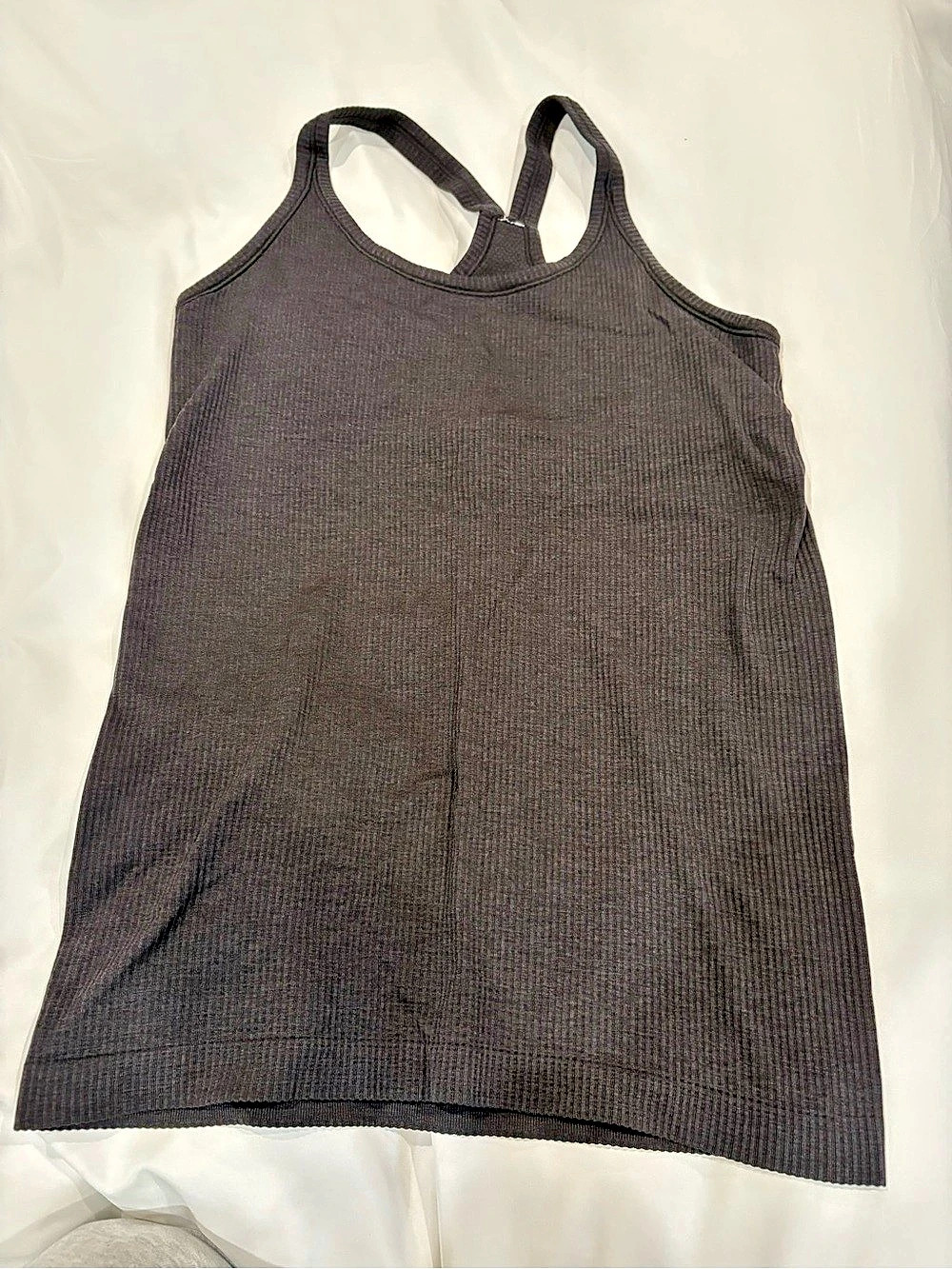 Lululemon Ebb to Street Tank Top charcoal 8